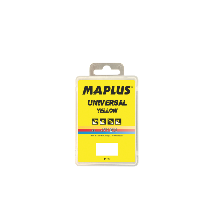 YELLOW
Formato confezione
• Cod. MW0701 - 100gr
• Cod. MW0703 - 1kg
Per tutti i tipi di neve
 –5°/0°C
 110/120°C


DESCRIZIONE

Paraffina universale solida per uso sportivo da -5° a +0° C. E’ un prodotto particolarmente adatto a noleggi e laboratori. Applicazione a caldo con ferro sciolinatore o sciolinatrici professionali.