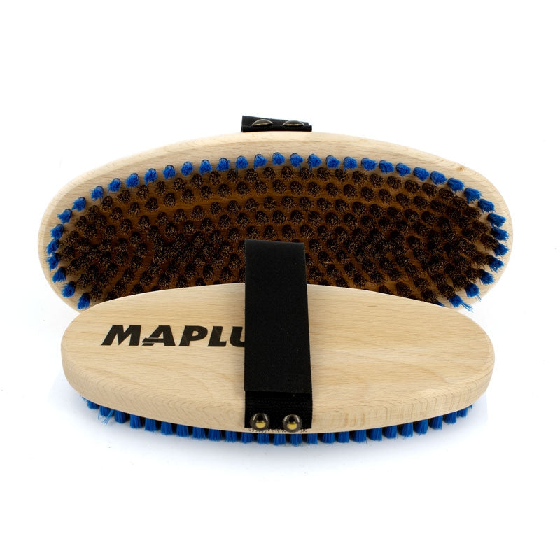 HARD BRASS OVAL HAND BRUSH