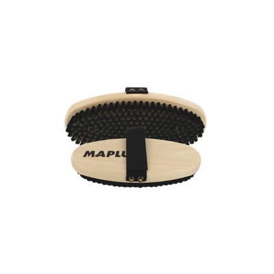 SPAZZOLA MANUALE OVALE IN CRINE DURO