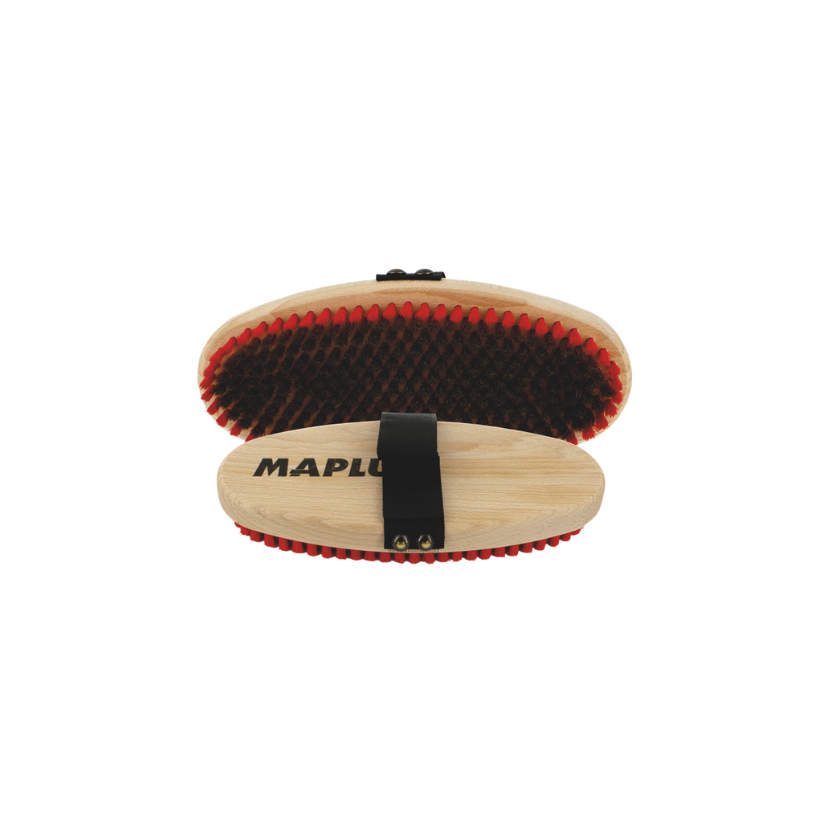 SOFT BRASS OVAL HAND BRUSH